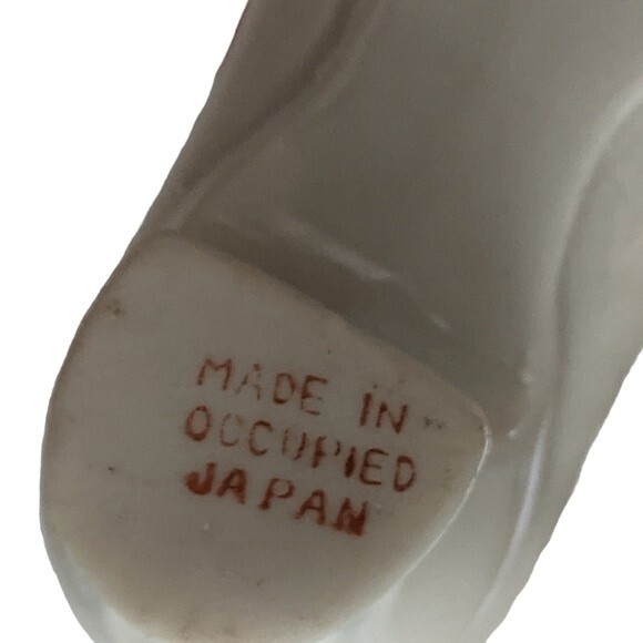 Vintage collectible shoe occupied Japan souvenir North Carolina Cherokee native - Picture 3 of 9